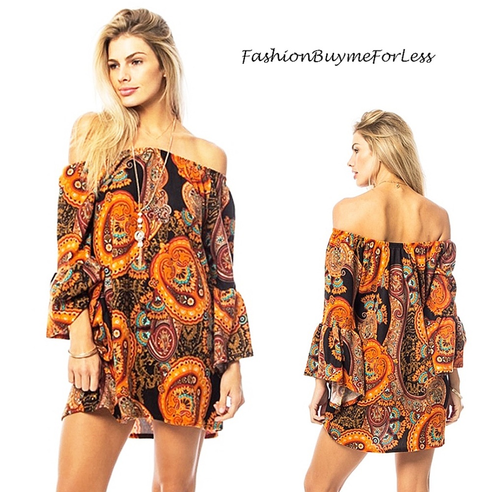 Gypsy Bell Sleeve FLEECE Haute Sweater Tunic Top